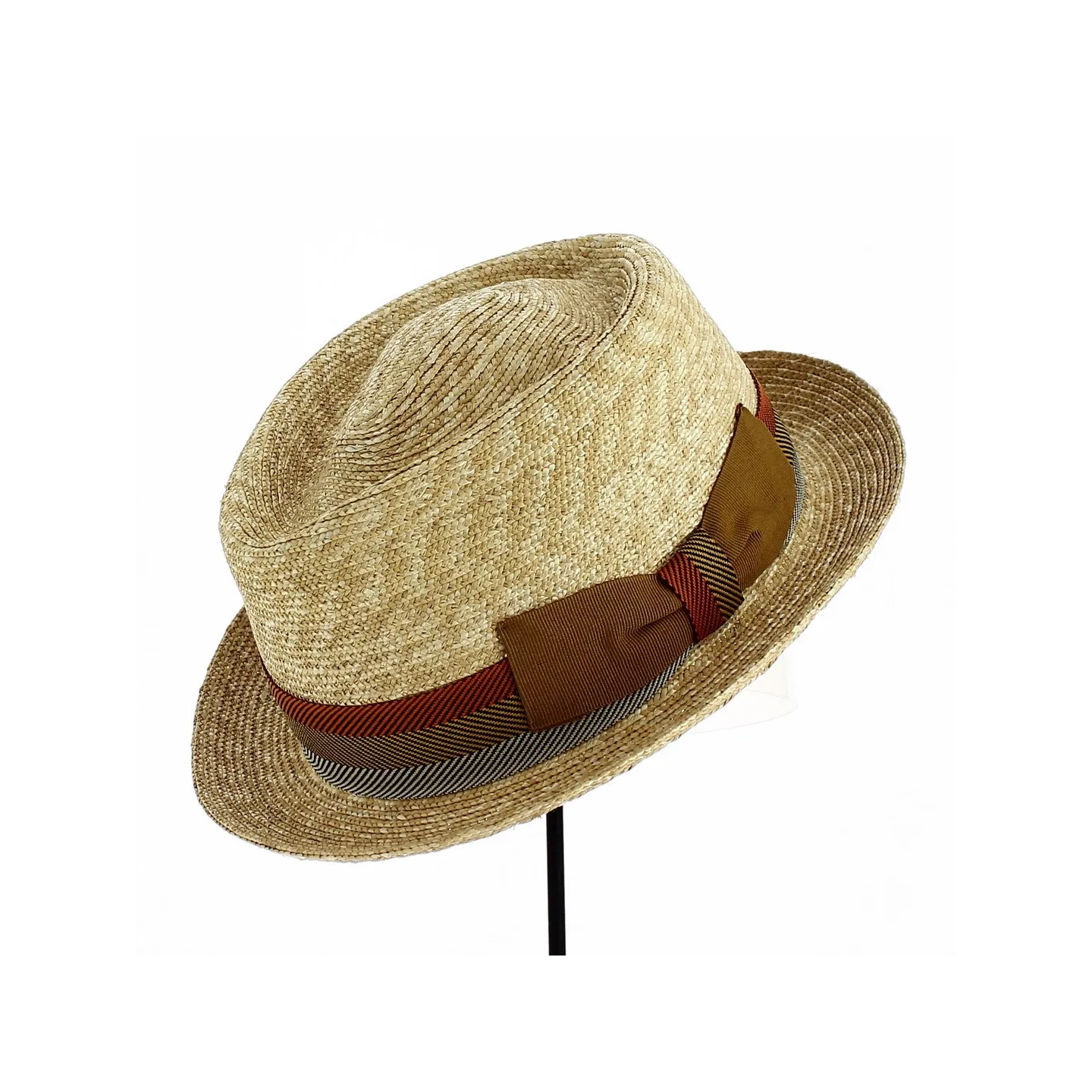 Chapeau Porkpie Cody Paille Naturelle - Traclet