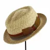 Chapeau Porkpie Cody Paille Naturelle - Traclet