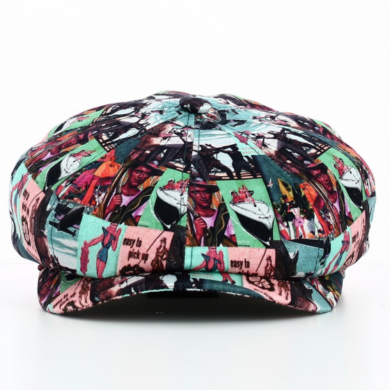 Casquette Hatteras Docko Coton Multicolore - Traclet Casquette Hatteras Docko Coton Multicolore - Traclet