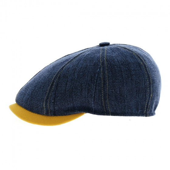 Hatteras Cap Dino Denim Jean Cotton Blue - Traclet