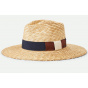 Traveller Wide Brim Hat Joanna Natural Straw - Brixton