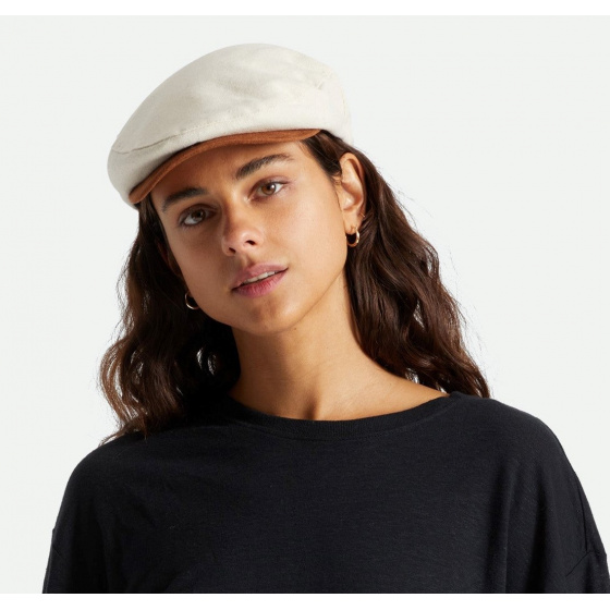 Casquette Plate Hooligan Naturel Brixton