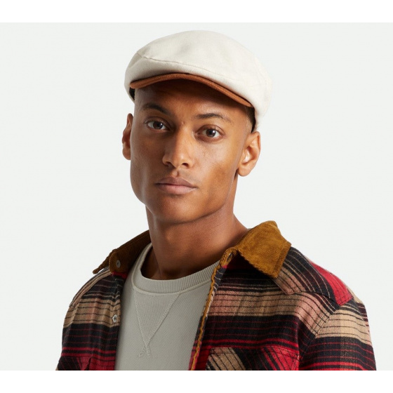 Casquette Plate Hooligan Naturel Brixton
