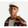Brixton Natural Hooligan Flat Cap black worn by Slimane - buy Brixton hooligan cap - flat cap bri Referen