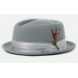 Sky Blue Stout Porkpie Hat - Brixton