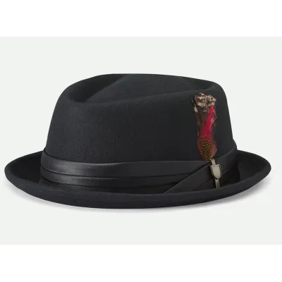 Chapeau Stout Noir - Brixton