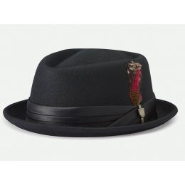 Black Stout Hat - Brixton