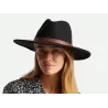 Chapeau Fedora Field Proper Feutre Laine Noir - Brixton
