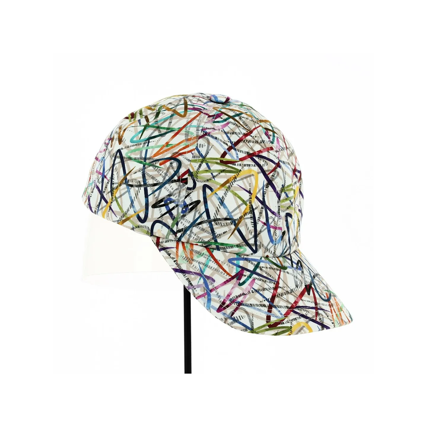 Casquette Baseball Ethan Graffitis Coton bio - Traclet