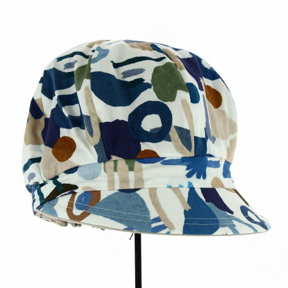 Casquette Gavroche Sifnos Réversible Beige Coton - Traclet