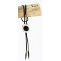Bolo Tie - Deer & Malachite 6 Tie - Traclet