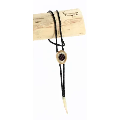 Bolo Tie - Cravate Bovin & Fibre Carbone - Traclet  - Traclet Reference : 15675| Chapellerie Traclet
