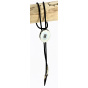 Bolo Tie - Cravate Cerf & Ambre Fossile 16 - Traclet