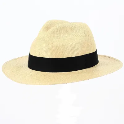 Chapeau Fedora Panama Las Cumbres Naturel - Traclet  Reference : 15689| Chapellerie Traclet
