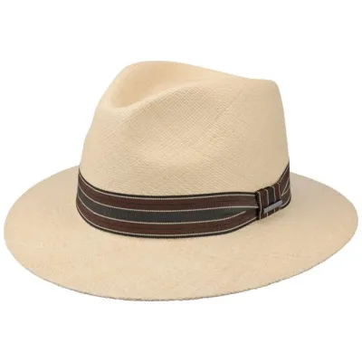 Stetson - Newington Panama Fedora Hat UPF 40+ Reference: 15691| Traclet Hat Shop