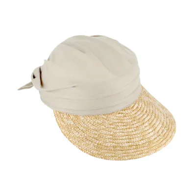 Straw & Cotton Lolita Visor Cap - Traclet