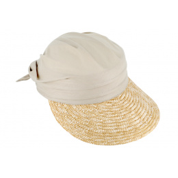 Straw & Cotton Lolita Visor Cap - Traclet