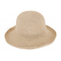 Horia Straw Capeline Beige Paper- Traclet