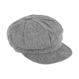 Cap Gavroche Montsoreau Linen Grey - Traclet