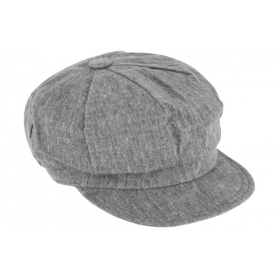 Cap Gavroche Montsoreau Linen Grey - Traclet
