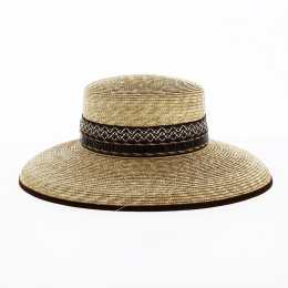 Natural Straw Merrona Capeline - Flechet