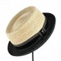 Pork Pie Erico Natural Straw Hat - Flechet