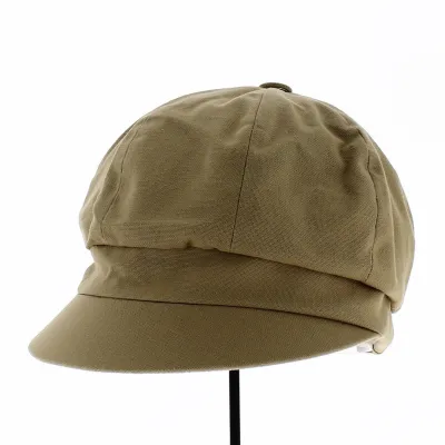 Casquette Gavroche Neaux Beige foncé Coton - Traclet