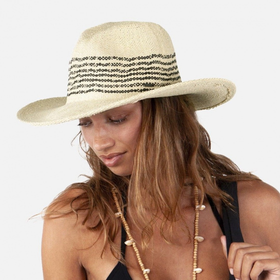 Kayley Straw Paper Capeline - Barts