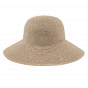 Red & Gold Straw Tehina Wide Brim Hat - Barts