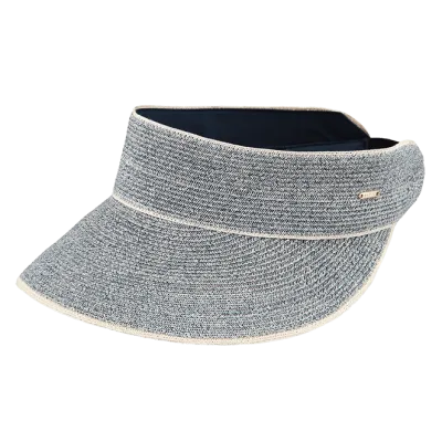 Casquette Visière Otuo Paille Papier Bleu - Barts