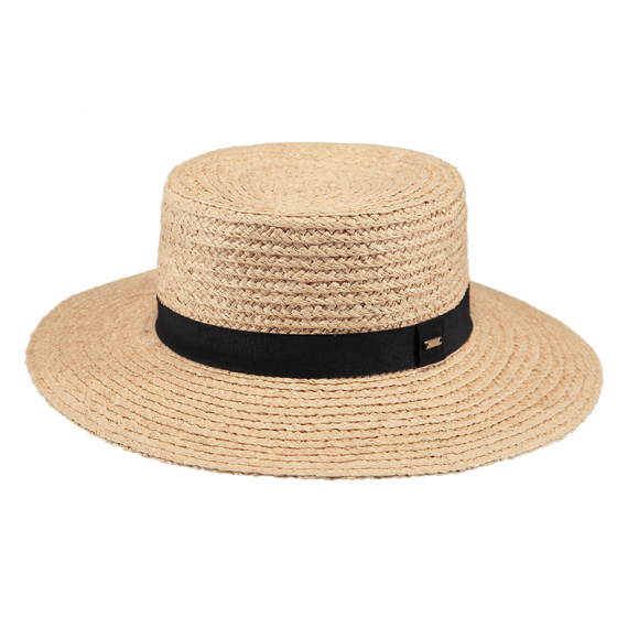 Lottey Natural Straw Boater - Barts