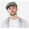Bunga Cotton Khaki Flat Cap - Barts