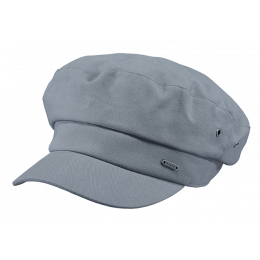 Grey Cotton Brooky Sailor Cap - Barts