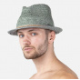 Trilby Bobizi Straw Hat Green Paper - Barts