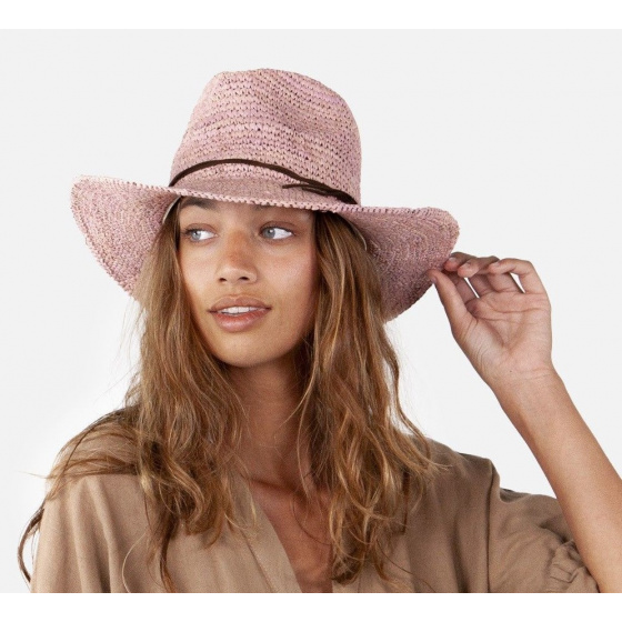 Chapeau Traveller Celery Vieux Rose Paille- Barts Chapeau Traveller Celery Vieux Rose Paille- Barts