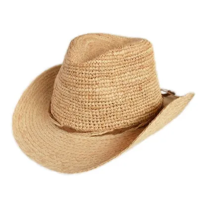 Cowboy Hat Castaway Raphia UPF50+ - House of Ord
