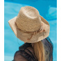 Chapeau de Cowboy Castaway Paille Raffia Naturel - Rigon Headwear