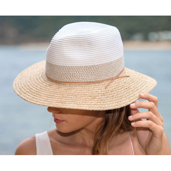 Chapeau Fedora Tina Paille Raphia UPF50+ - House of Ord