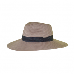 Fedora Fiona Taupe UPF50+ Hat - House of Ord