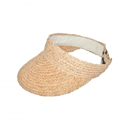 Noosa Straw Raffia Visor Cap - House of Ord