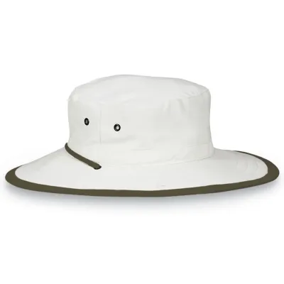 Chapeau Traveller Explorer Blanc/Kaki UPF50+ - House of Ord