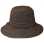 Cayetana Capeline Brown Straw Raphia - Traclet