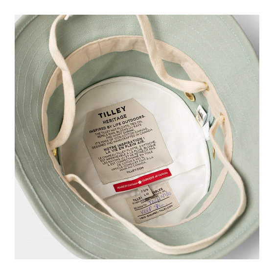 Bob-chapeau T1 Bucket Hat Bleu Gris - Tilley