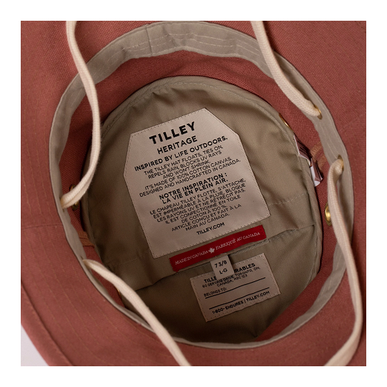 T1 Bucket Hat Rose Clay - Tilley T1 Bucket Hat Rose Clay - Tilley