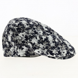flat cap navy foliage mtm