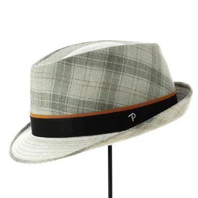 Chapeau Trilby Rock Laine & Soie Beige - Panizza