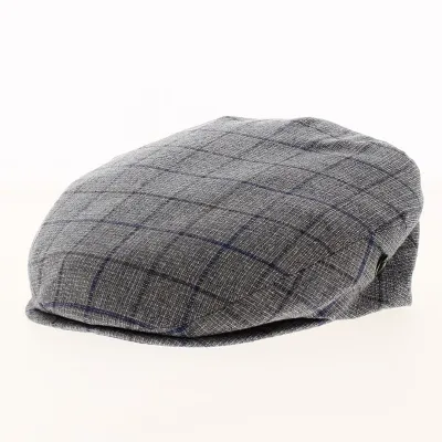 Casquette Plate à Carreaux - City Sport
