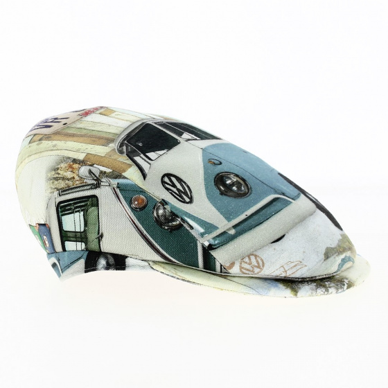 Casquette Bombée Stripe Multicolore Voiture Volkswagen - City Sport