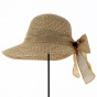Tabatha Large Visor Cap Taupe - Traclet