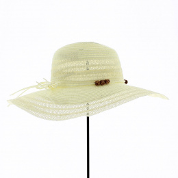Capeline Safia Straw Paper Light Beige - Traclet